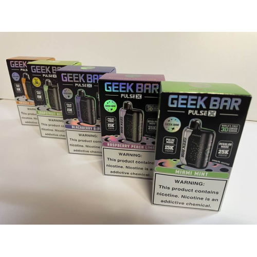 Lebih banyak rasa seleksi grosir geek bar 25k puffs
